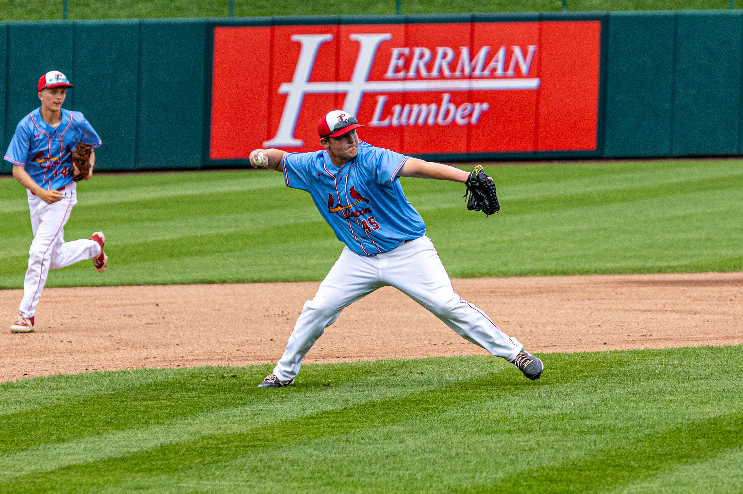 Clinton vs Seymour at Hammons Field